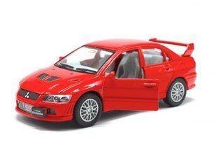 Машинка KINSMART "Mitsubishi Lancer Evolution" (красная)