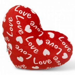 Игрушка мягкая "Сердце Love" размер М (26х8х18 см)