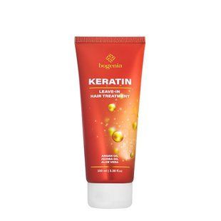 Кондиционер для лечения волос Bogenia Keratin Leave-in Hair Treatment с кератином несмываемый 100 мл (BG417)