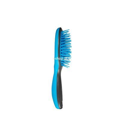 Расчёска для волос массажная продувная Salon Professional 8H061 Розовая Голубой