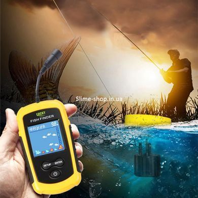 Эхолот портативный Fish Finder до 100м сонар VH-184 портативный универсальный