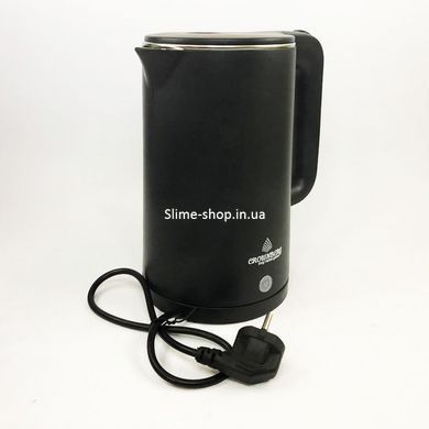 Электрочайник Crownberg CB-2845 дисковый 1.8л 1800Вт. DB-116 Цвет: черный