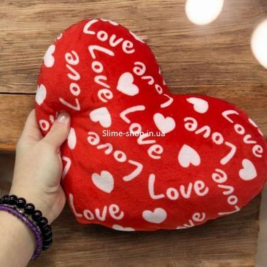 Іграшка м&rsquo;яка "Серце Love" розмір М (26х8х18 см)