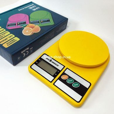 Весы для домашней кухни SeaBreeze SB-071, Весы электронные, Весы кухонные SI-596 для питания