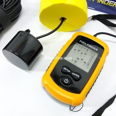 Эхолот портативный Fish Finder до 100м сонар VH-184 портативный универсальный