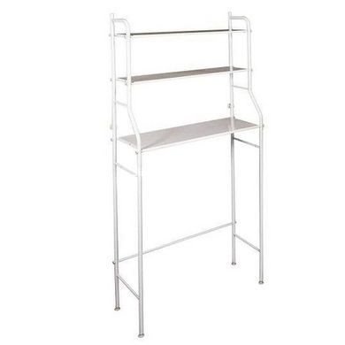 Полка стеллаж в ванную комнату над унитазом Toilet Rack этажерка в ванную стеллаж OD-206 в туалет