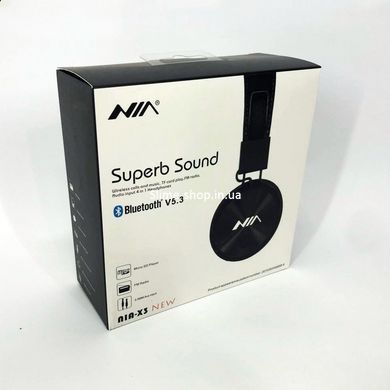 Наушники для спорта и тренировок NIA X3, Наушники PRO для музыки, Безпроводные ET-398 наушники качественные