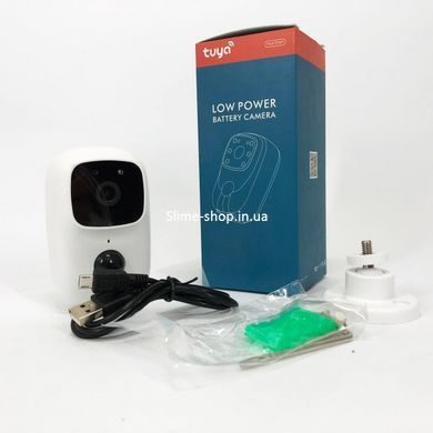 Камера видеонаблюдения Smart wifi приложение Tuya работает ES-212 от 2x18650