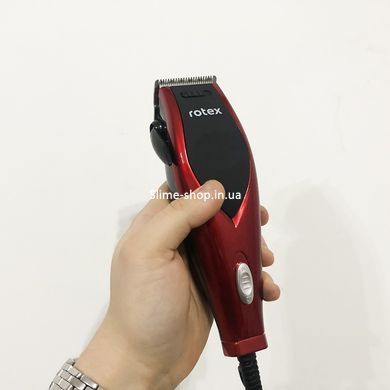 Машинка для стрижки волосся домашня Rotex RHC130-S, Бритва триммер для бороди, Електробритва EW-528 для голови