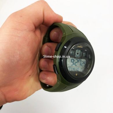 Простий електронний годинник наручний чоловічий SKMEI 4012/2104AG, Чоловічий тактичний FG-470 військовий годинник