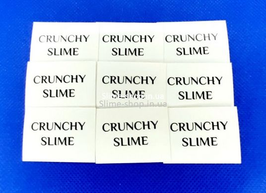 Наклейка «Crunchy Slime» для слайма