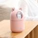 Зволожувач повітря Humidifier H2O Cat USB із котиком на 300мл. MH-707 Колір: рожевий