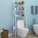 Полка стеллаж в ванную комнату над унитазом Toilet Rack этажерка в ванную стеллаж OD-206 в туалет