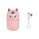 Зволожувач повітря Humidifier H2O Cat USB із котиком на 300мл. MH-707 Колір: рожевий