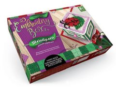 Набор для творчества "Шкатулка Embroidery Box: Lady Bug"