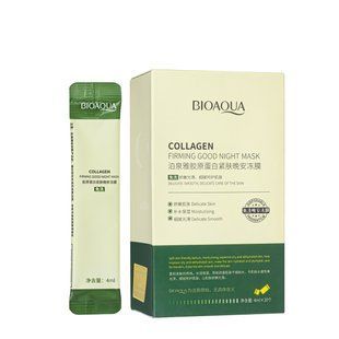 Ночная маска для лица омолаживающая Bioaqua Sleeping Mask 4 мл BQY90577