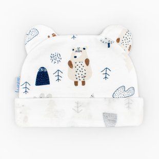 Шапка для новонароджених інтерлок Forest Bear