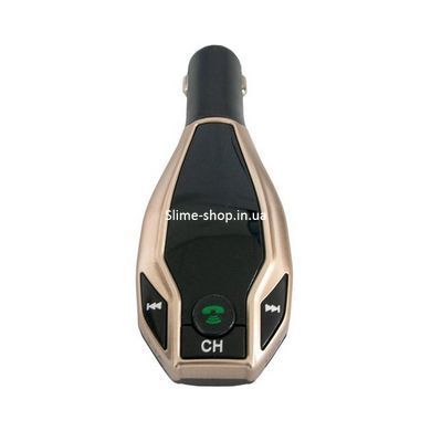Автомобільний трансмітер FM MOD. X7 BT модулятор Bluetooth Золотий, ФМ модулятор у машину. ZL-138 Колір: золотий