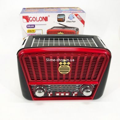 Мини радио Golon RX-456, Радиоприемник широкого диапазона, Портативное fm радио GS-703 с usb
