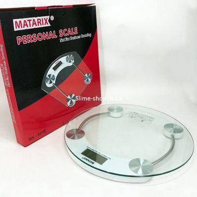 Ваги побутові домашні MATARIX MX-451A 180 кг, Ваги для дому, Ваги для GO-727 повних людей