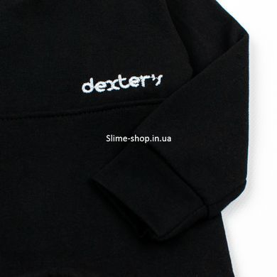 Боди с вышивкой черный футер Dexter`s