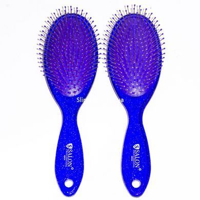 Щітка для волосся масажна Salon Professional 6803 A SL Синя