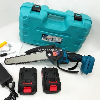 Портативная цепная пила на аккумуляторе Domotec 8"(20см) 48 В, Мини RU-359 пила электрическая