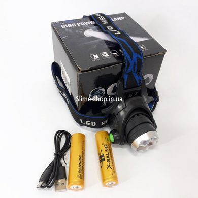 Надпотужний ліхтар налобний Police BL-6699 (204C), Led ліхтар налобний HA-686 акумуляторний 1000лм