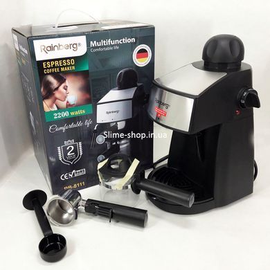 Кофеварка для дома и семьи Rainberg RB-8111 2200W, Домашняя кофеварка для AG-964 приготовления напитков