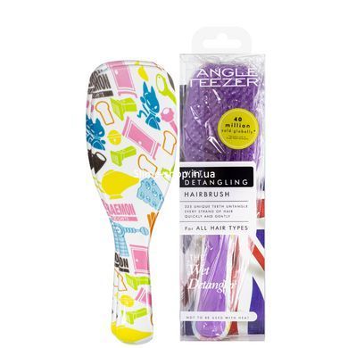 Масажна щітка вирівнювач для мокрого та сплутаного волосся Salon The Wet Detangler, Gadgets