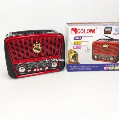 Мини радио Golon RX-456, Радиоприемник широкого диапазона, Портативное fm радио GS-703 с usb