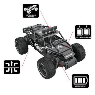 Машинка на радіокеруванні Off-road Crawler &ndash; Race (матовий чорний, 1:14)