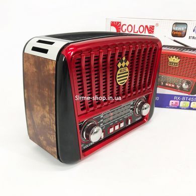 Мини радио Golon RX-456, Радиоприемник широкого диапазона, Портативное fm радио GS-703 с usb