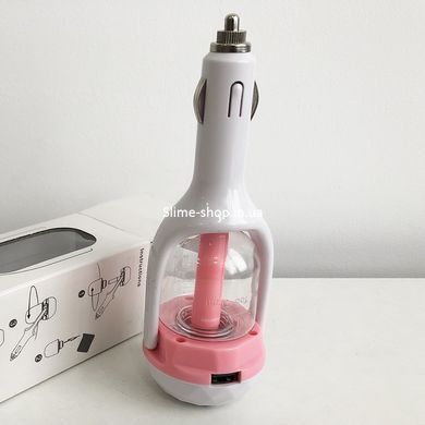 Зволожувач повітря автомобільний Air Purifier BA-3. JO-807 Колір: рожевий