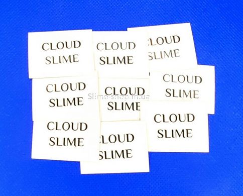 Наклейка «Cloud Slime» для слайма