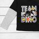 Футболка для мальчика с длинным рукавом Dino Team