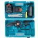 Портативная цепная пила на аккумуляторе Domotec 8"(20см) 48 В, Мини RU-359 пила электрическая