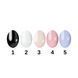 Кольоровий топ для гель-лаку без липкого шару YouPOSH Top Color 12 мл, 1 Чорний