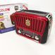 Мини радио Golon RX-456, Радиоприемник широкого диапазона, Портативное fm радио GS-703 с usb