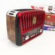 Мини радио Golon RX-456, Радиоприемник широкого диапазона, Портативное fm радио GS-703 с usb