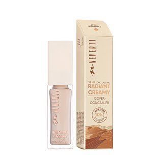 Консилер для лица стойкий Neverti Radiant Creamy Cover Conealer с витамином Е 10 мл (NP303), 001 Light Fair Айвори