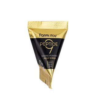 Скраб для лица содовый FarmStay Peptide 9 Baking Powder Pore Scrub 7 гр