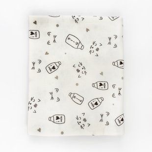 Пеленка для младенцев с начесом 90х75 см Milk