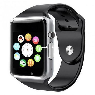 Смарт-часы Smart Watch A1 умные электронные со слотом под sim-карту + карту памяти micro-sd. PQ-111 Цвет: серебряный