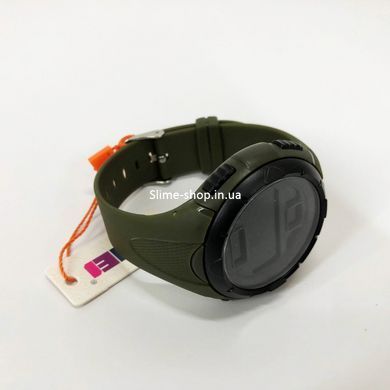 Простий електронний годинник наручний чоловічий SKMEI 1656GN ARMY GREEN, Годинник CK-671 чоловічий спортивний