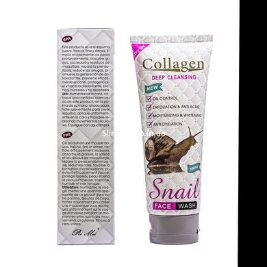 Гель для умывания Collagen Snail Deep Cleansing глубокое очищения кожи 100 мл
