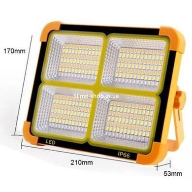 Світлодіодні переносні прожектори Solar LED light 12000 mAH, Ручний прожектор, SU-157 Світлодіодні прожектори