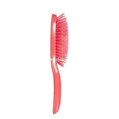 Щетка для волос массажная с силиконовыми зубцами Salon Professional 6W073