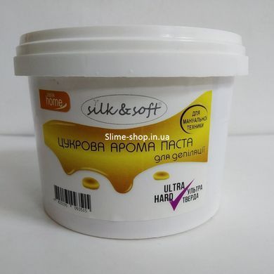 Паста для шугаринга мануальная Silk & Soft 500 г № 03 Ультра твердая