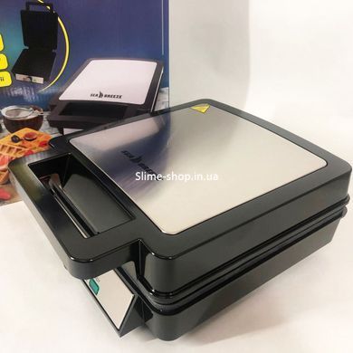 Вафли в домашних условиях в вафельнице SeaBreeze SB-0101 1200 Вт, Вафельница MK-588 для десертов